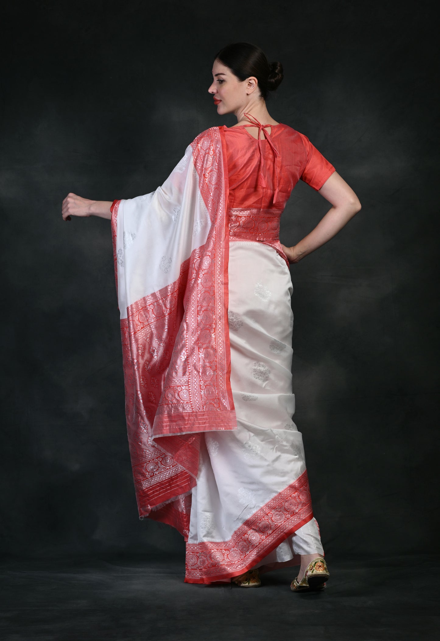 Beautiful Party wear Banarasi Silk Saree AY50113