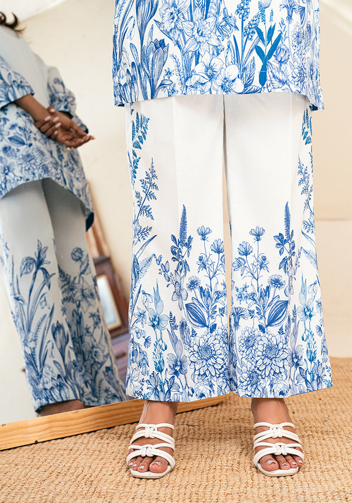 Comfortable Raymond Cotton Flower Print Cotton Co-ord D6159