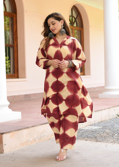 Comfortable & Stylish Printed Suit Set D6118