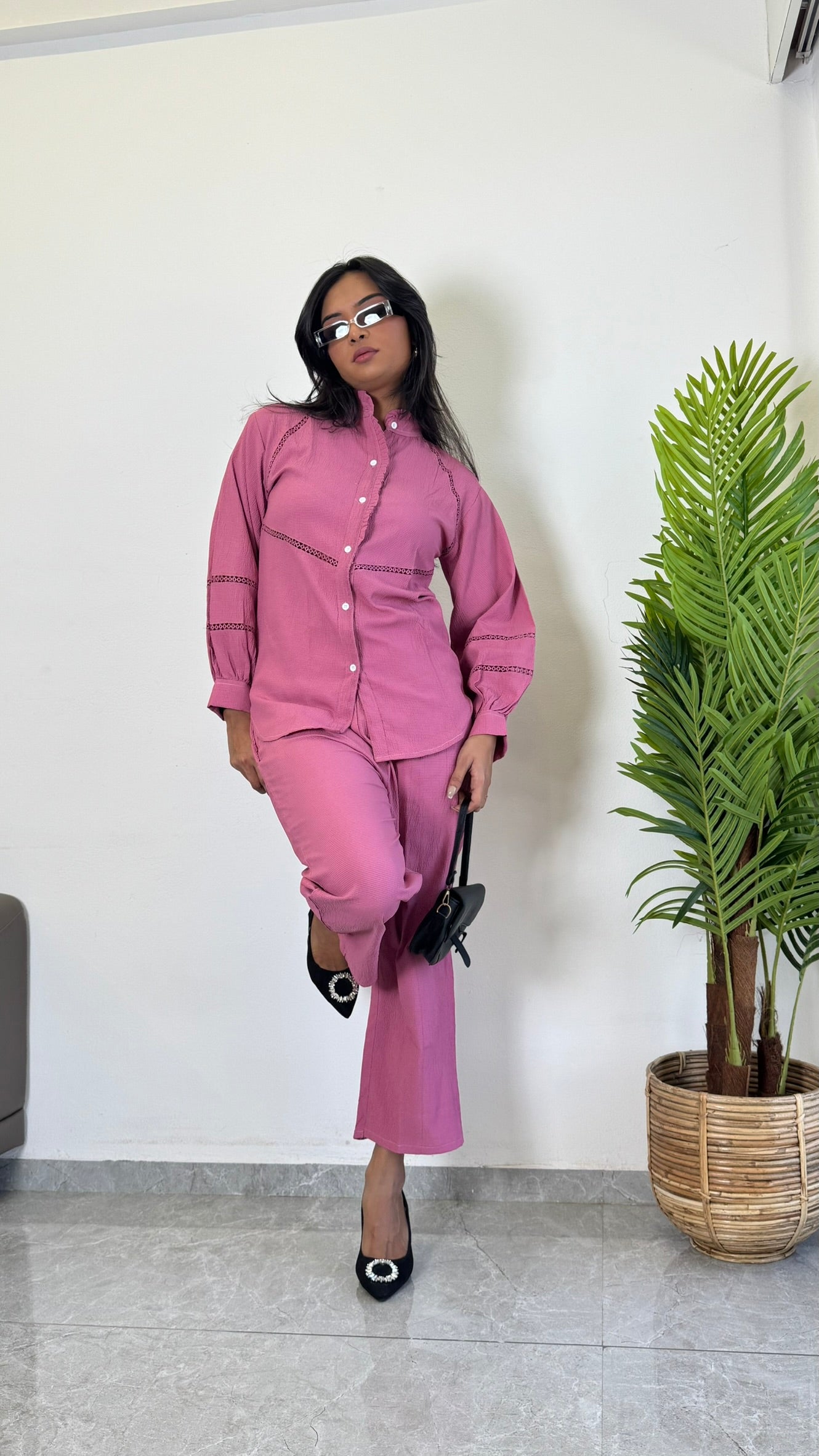 Cool & Confident Grey Party wear Co-ord Set