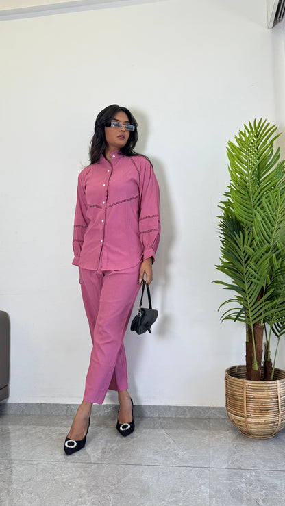 Cool & Confident Grey Party wear Co-ord Set