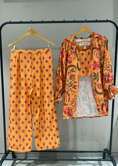 Relaxed Glam: Comfortable Yet Fashionable Cord Set - kharidari