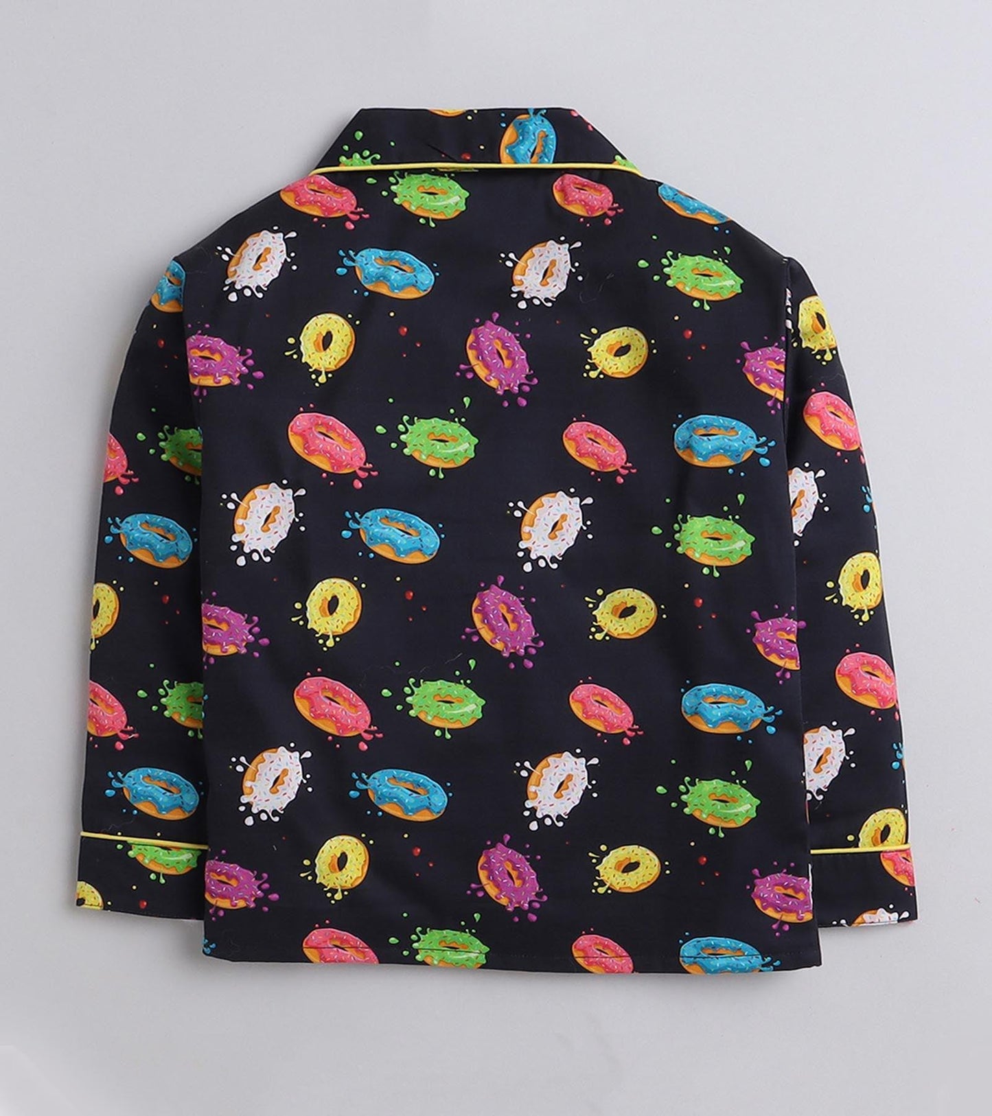 Doughnut printed Night suit For Boys D146