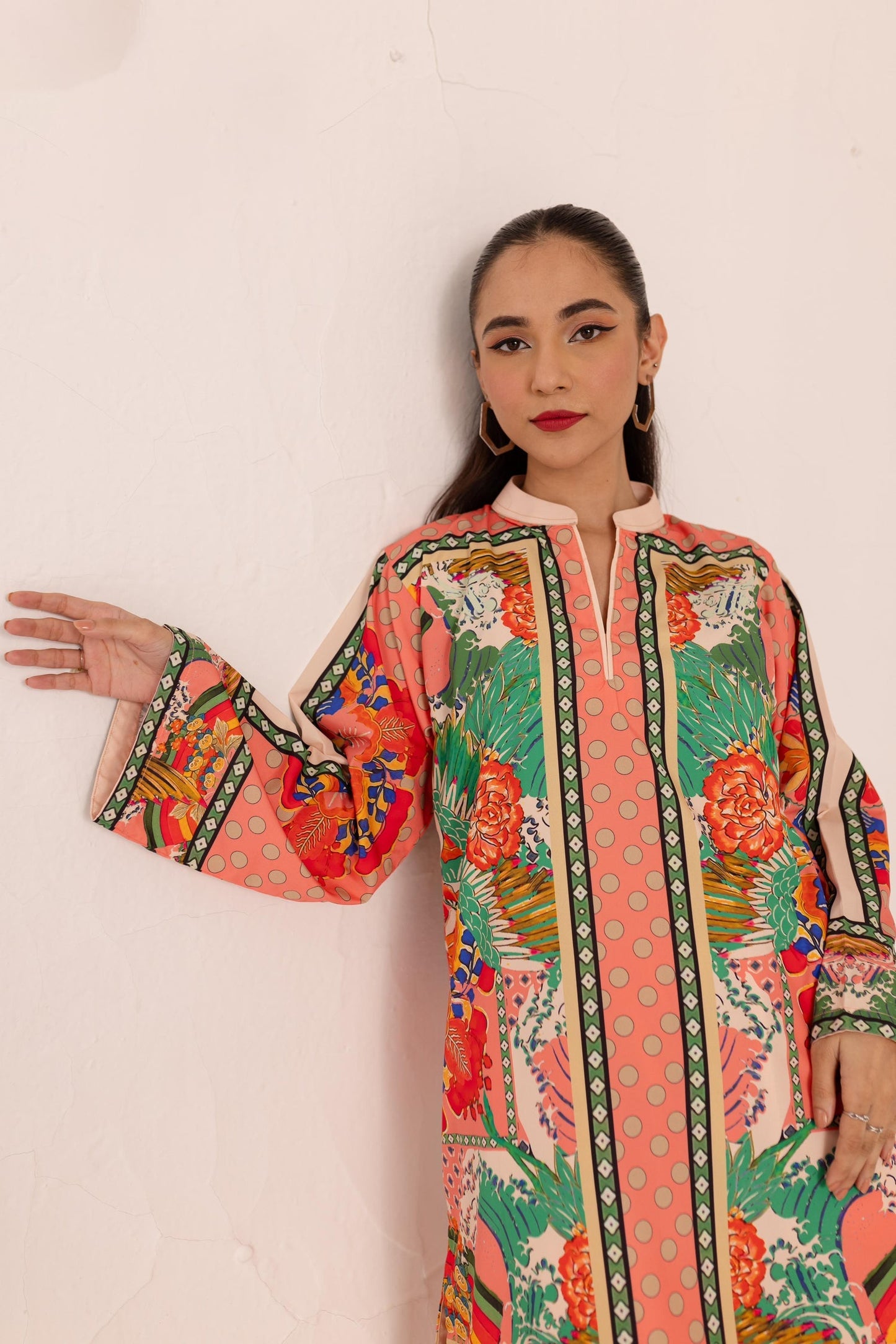 Elegant Malai Satin Co-ord Set  Soft, Stylish & Comfortable D6111 - kharidari