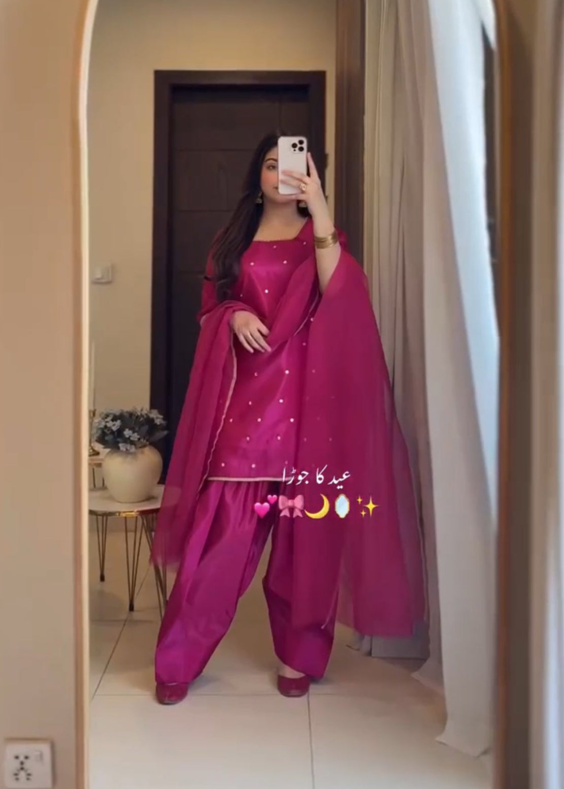 Ethereal Elegance Roman Silk Georgette Suit Set with Dupatta D6191 - kharidari