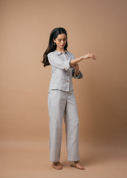 Chic Harmony: The Perfect Co-ord Set D6128 - kharidari