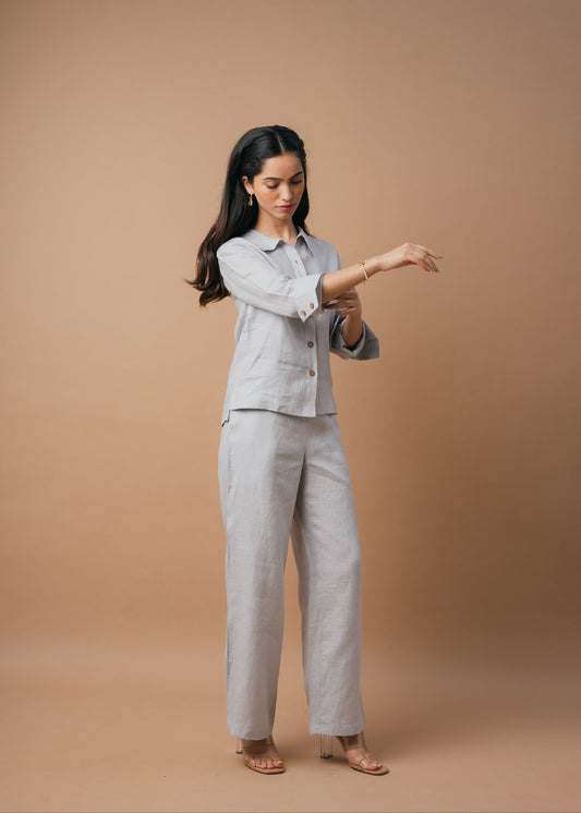 Chic Harmony: The Perfect Co-ord Set D6128 - kharidari