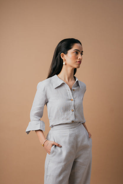 Chic Harmony: The Perfect Co-ord Set D6128 - kharidari