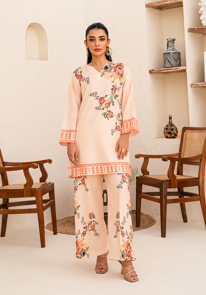 Everyday Comfort  Raymond Cotton Flower Print Co-ord D6160
