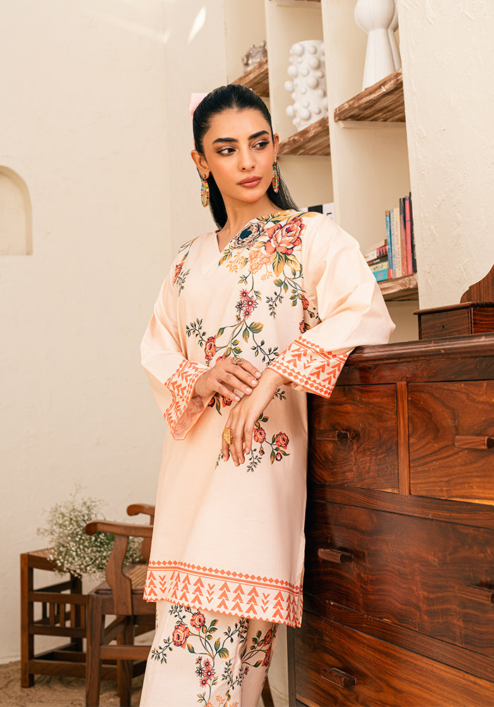 Everyday Comfort  Raymond Cotton Flower Print Co-ord D6160