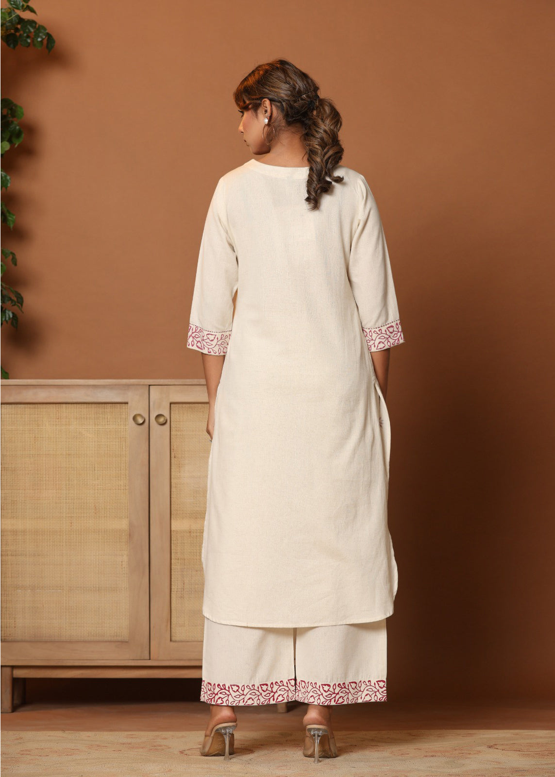 Flora Fancy: Uniquely Printed Co-ord Set for Everyday Chic D6252 - kharidari