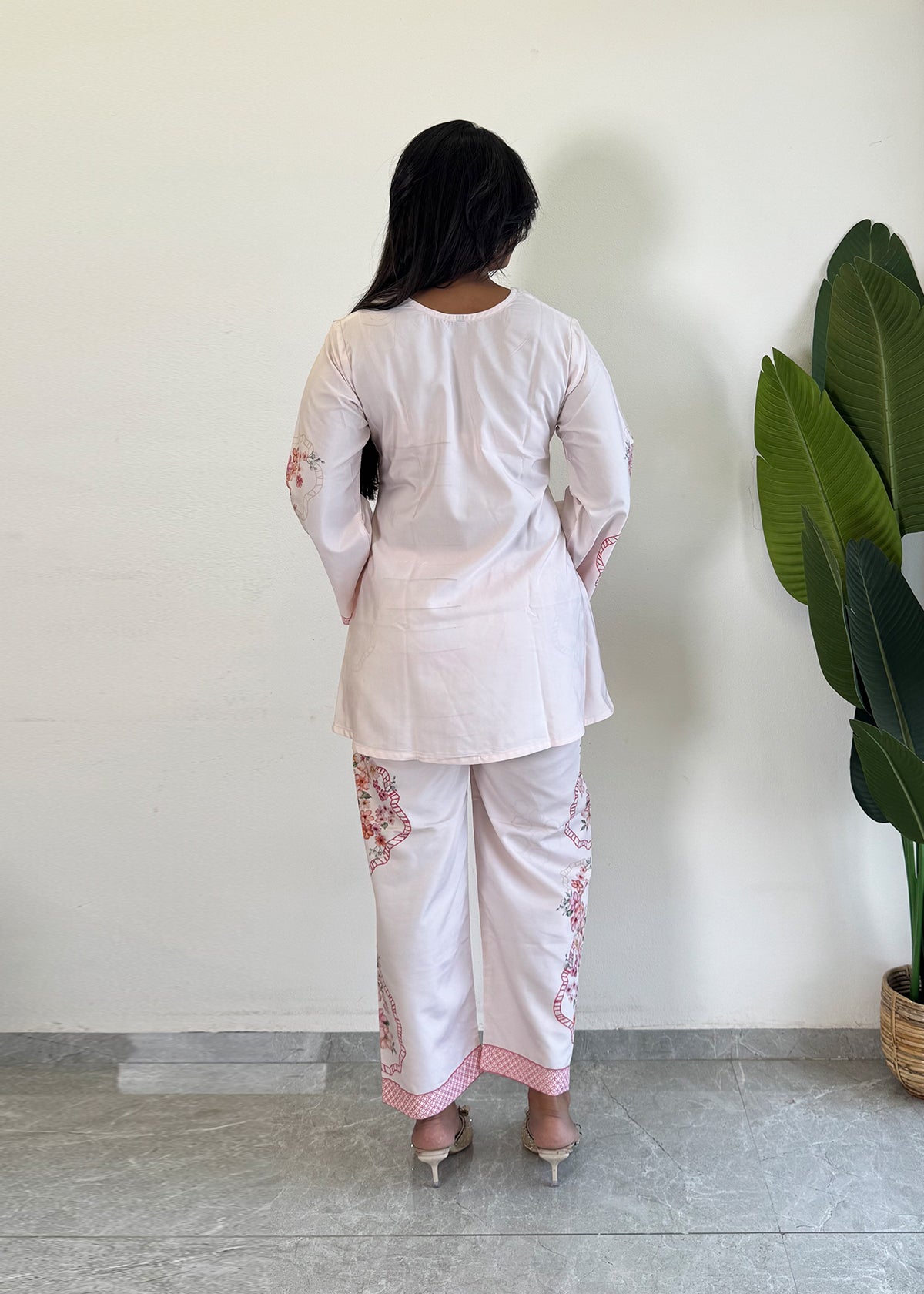 Chic & Comfy Raymond Cotton Flower Co-ord  Set - kharidari