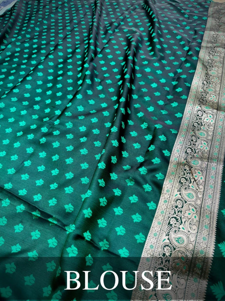 Banarasi Pattern Soft Silk Saree AY- 50106