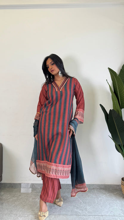 Unmatched Elegance: Premium Suit Set for Distinctive Style D6169 - kharidari