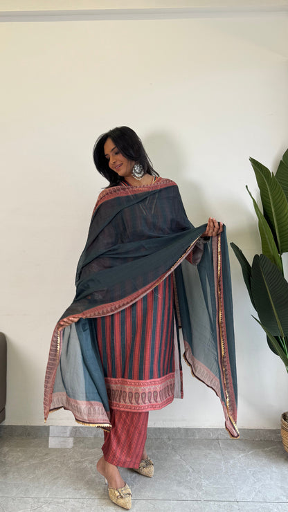 Unmatched Elegance: Premium Suit Set for Distinctive Style D6169 - kharidari