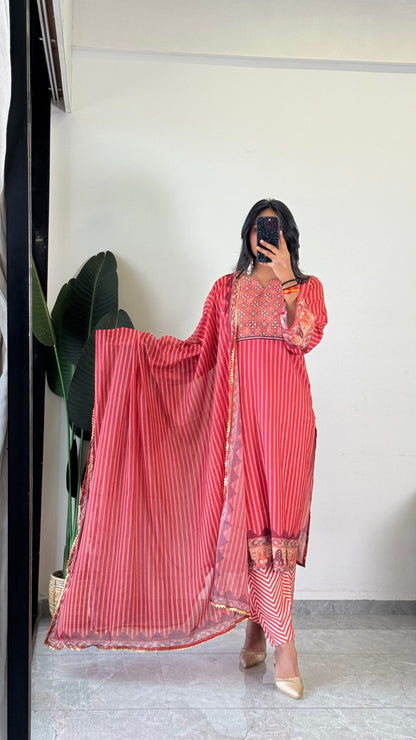 Classic Charm: Timeless Suit Set for Effortless Sophistication D6170 - kharidari