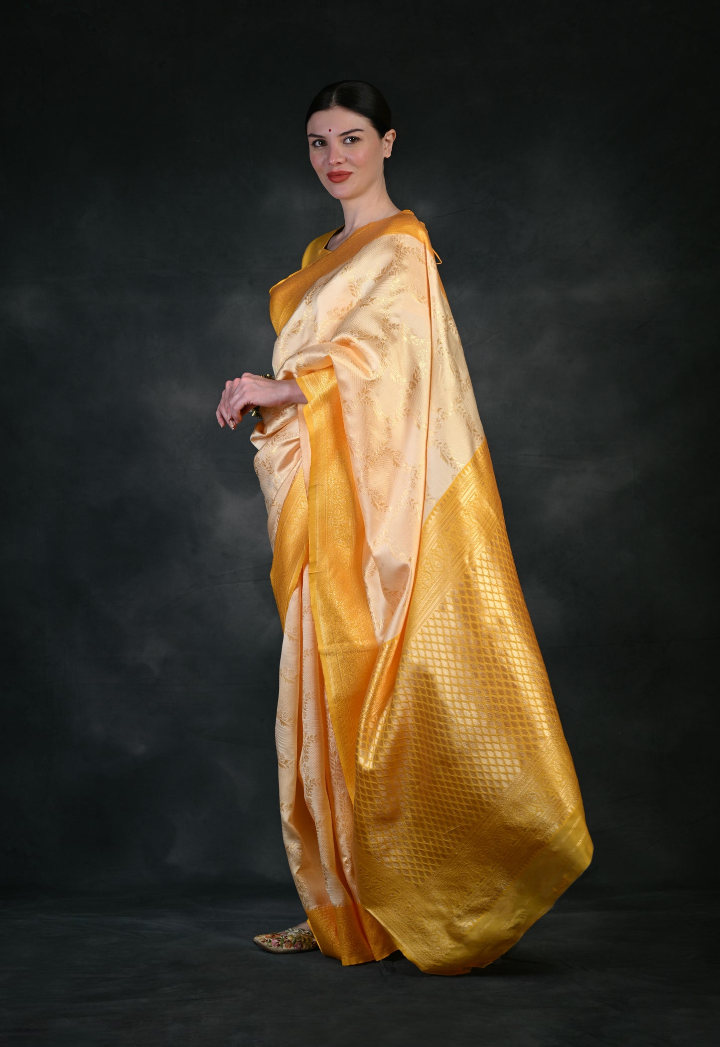 New Traditional Banarasi Silk woven Saree AY5028