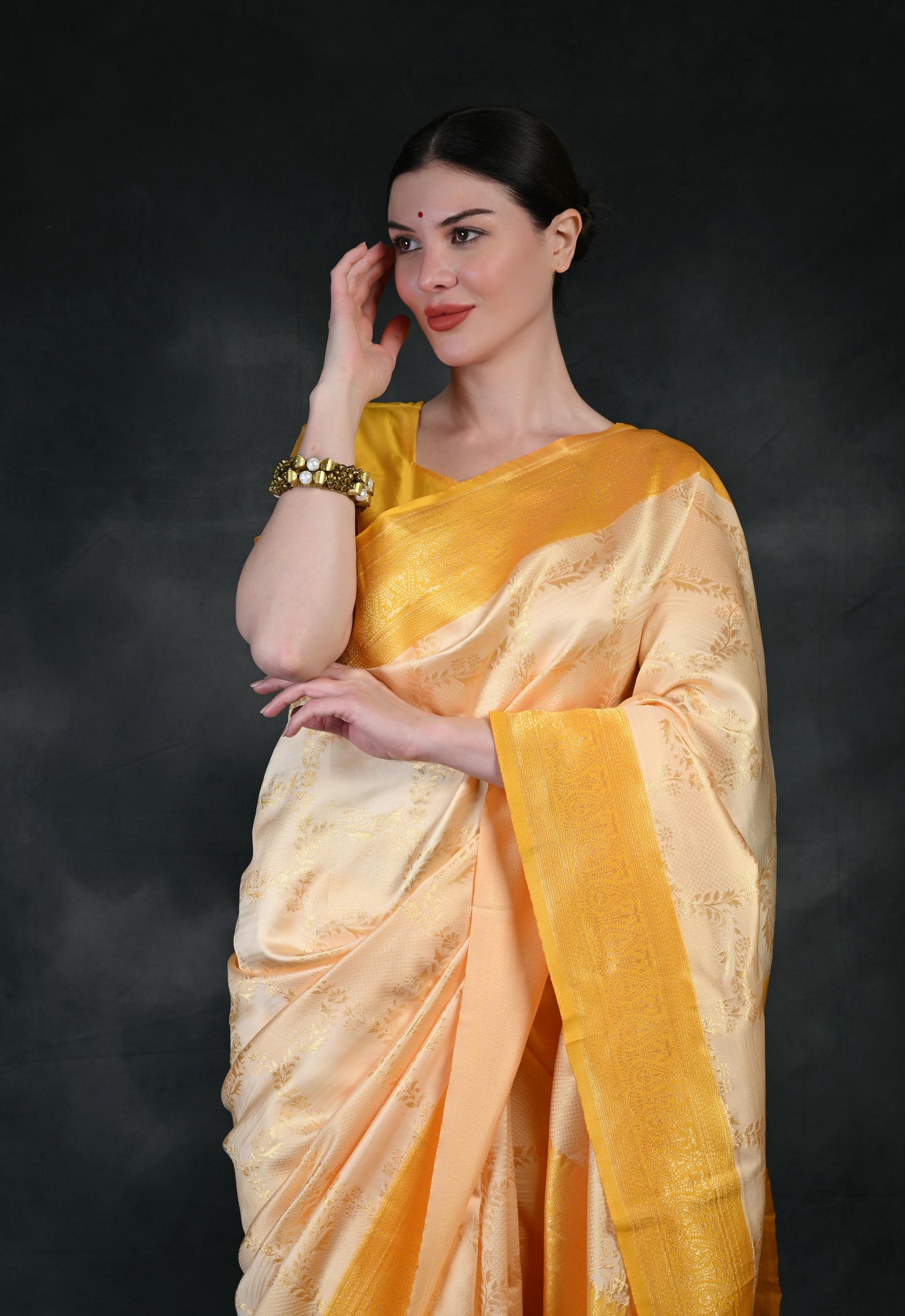 New Traditional Banarasi Silk woven Saree AY5028