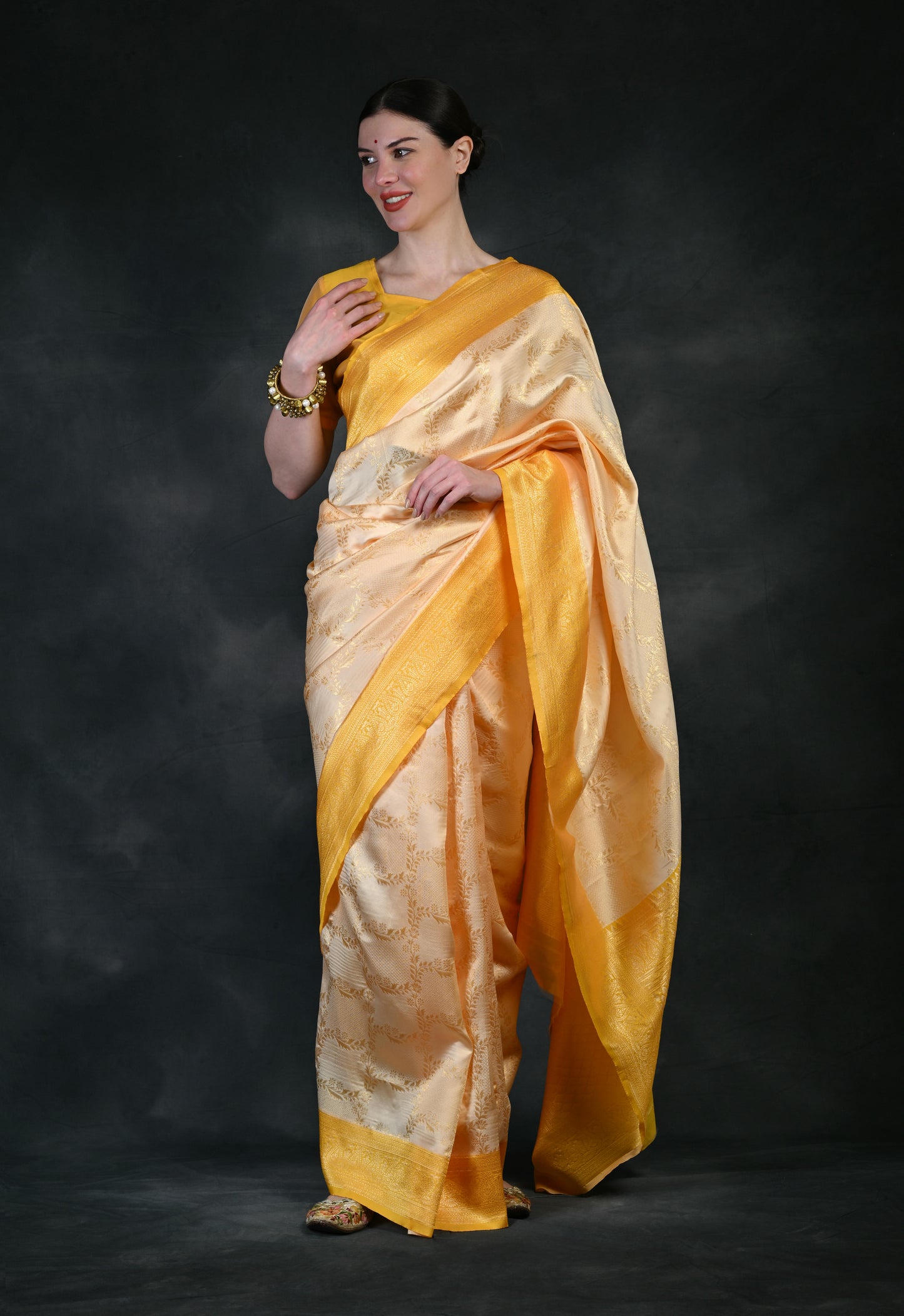 New Traditional Banarasi Silk woven Saree AY5028