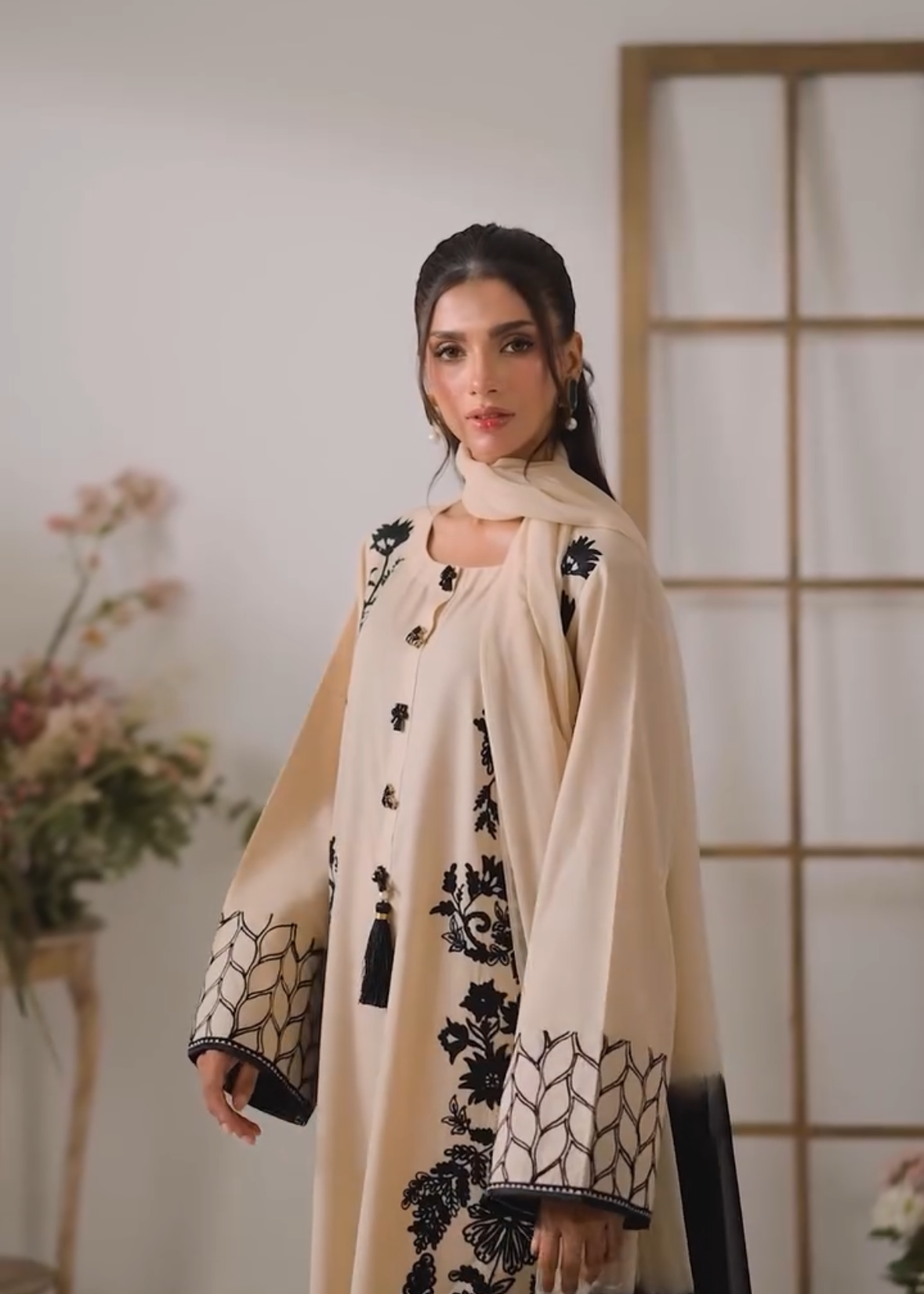 Party Wear Georgette Embroidered Suit Set with Dupatta for Women D6337