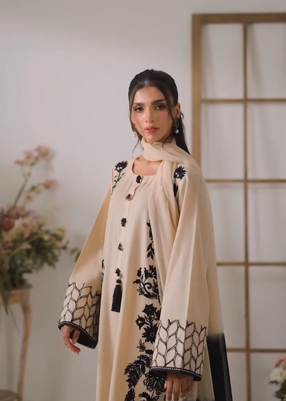 Party Wear Georgette Embroidered Suit Set with Dupatta for Women D6337