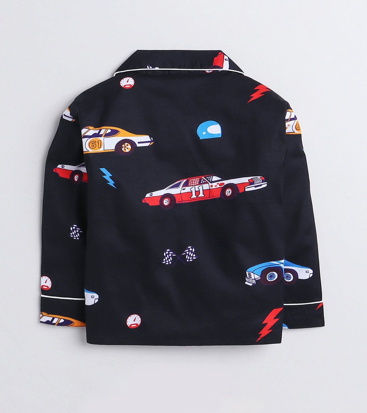 Racing Car Play printed Night suit for boys D143