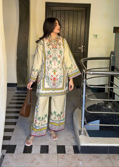 Raymond Floral Co-ord Set for Women D6162