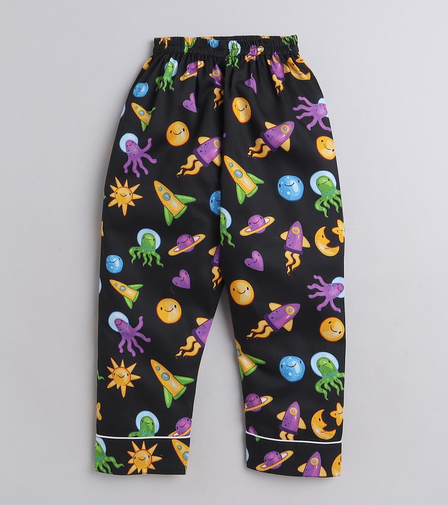 Space Theme printed Night suit For Boys D131