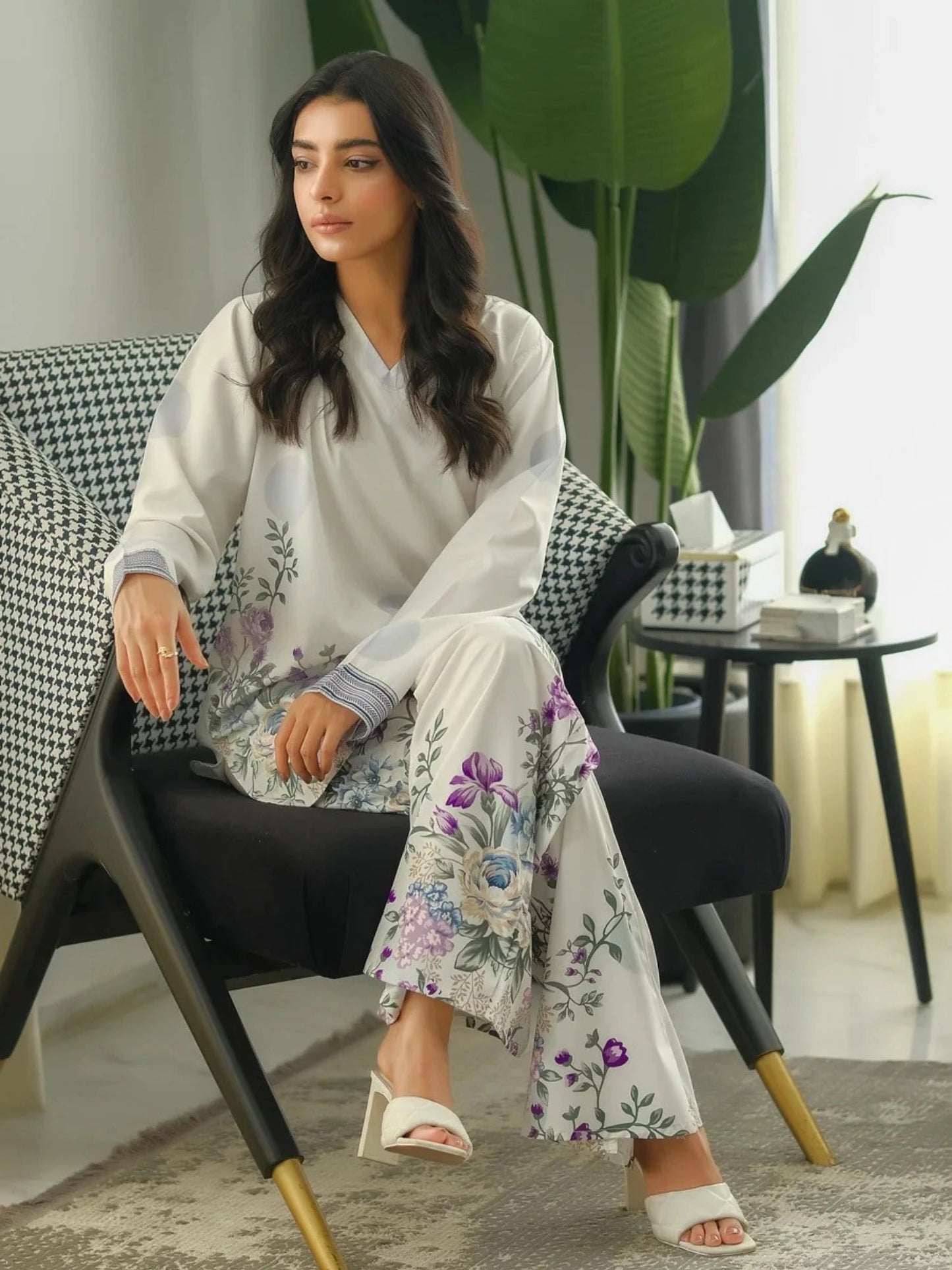 Spring Vibes Garden Printed Co-ord D6201