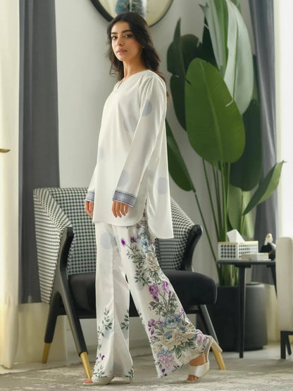 Spring Vibes Garden Printed Co-ord D6201 - kharidari