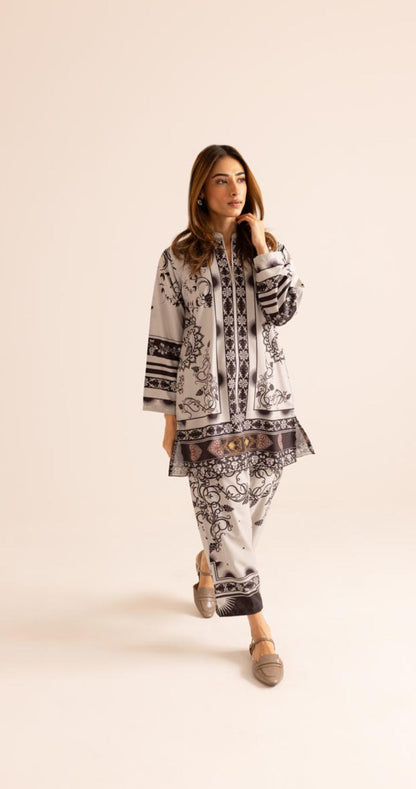 Stylish Printed Polycotton Co-ord Set D6068