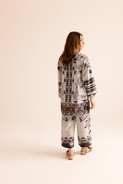 Stylish Printed Polycotton Co-ord Set D6068