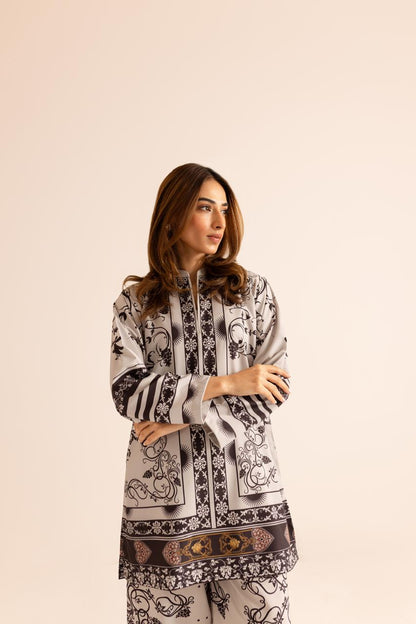 Stylish Printed Polycotton Co-ord Set D6068