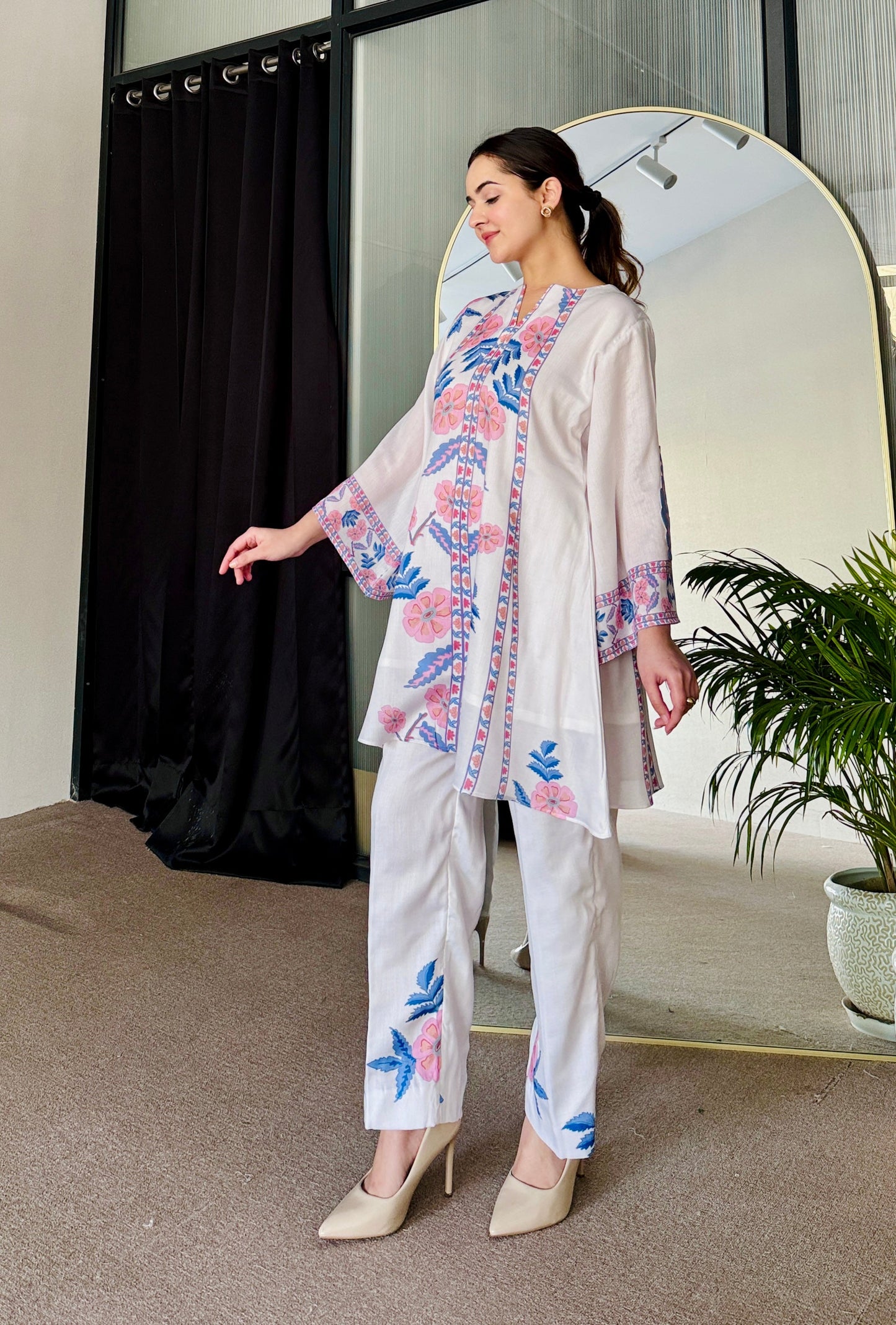 Vibrant Vibes Printed Co-ord Set D6188