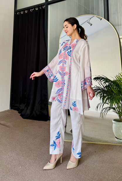 Vibrant Vibes Printed Co-ord Set D6188