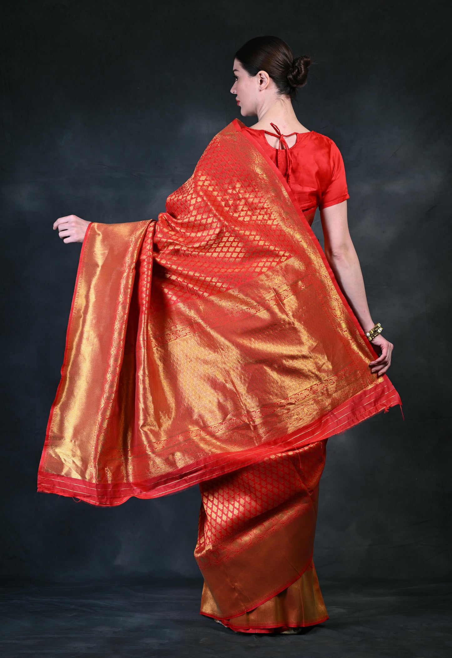 wedding wear Banarasi Silk Saree AY001