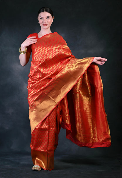 wedding wear Banarasi Silk Saree AY001