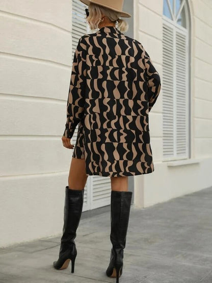 Womens Trendy Allover Print Two Piece Co-Ord VT-01128 - kharidari