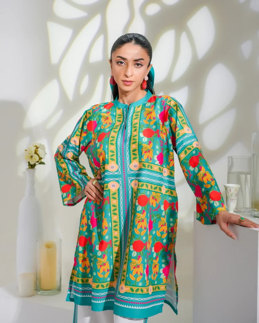 Women's Trendy Printed Co-ord Set D6195