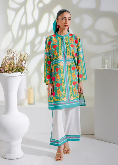 Women's Trendy Printed Co-ord Set D6195 - kharidari